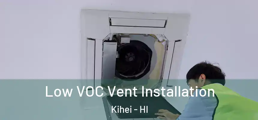  Low VOC Vent Installation Kihei - HI